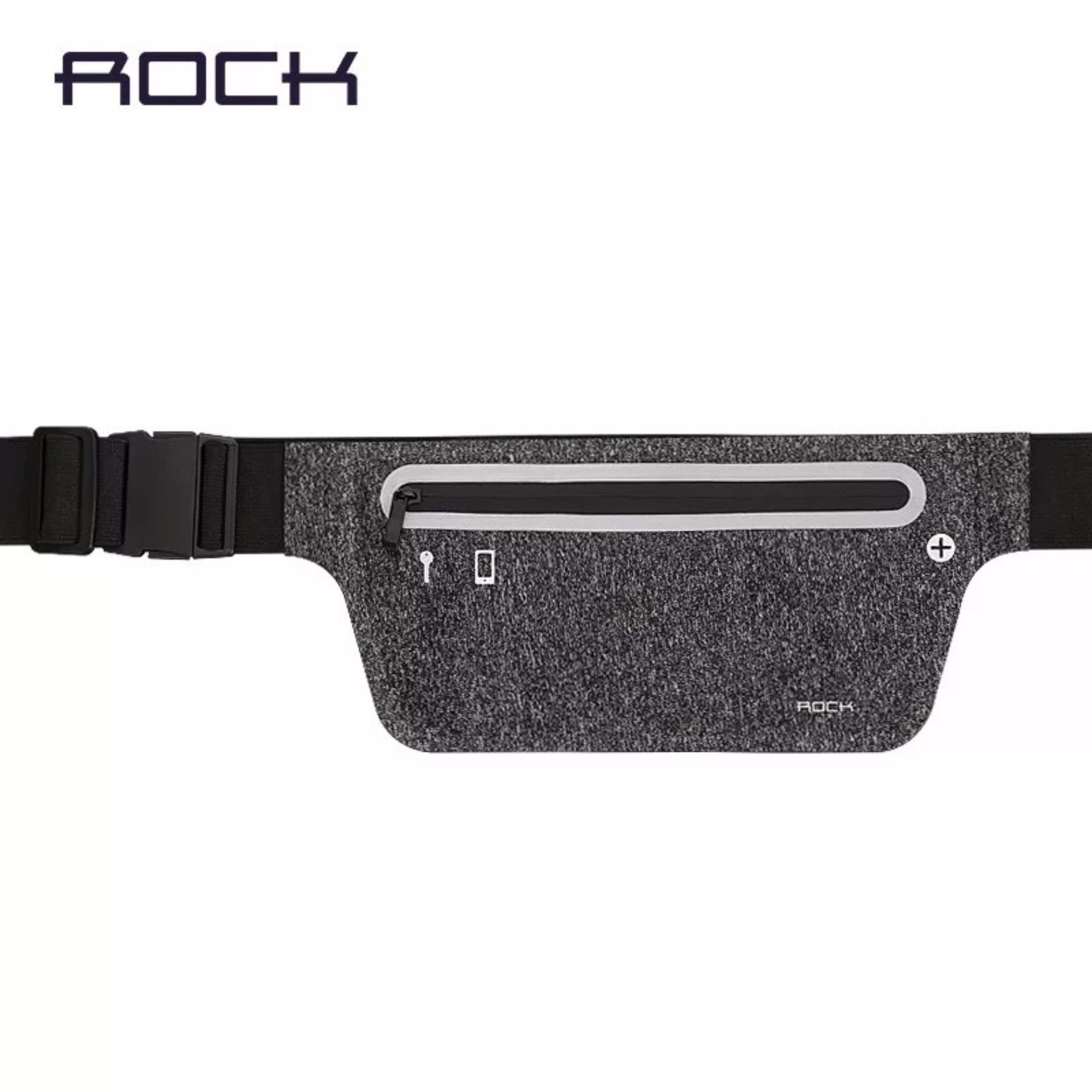 ROCK SPACE กระเป๋าใส่โทรศัพท์คาดเอวสำหรับออกกำลังกาย รุ่น Sports Waist bag (Slim) บางเฉียบ ROCK SPACE กระเป๋าใส่โทรศัพท์คาดเอวสำหรับออกกำลังกาย รุ่น Sports Waist bag (Slim) บางเฉียบ