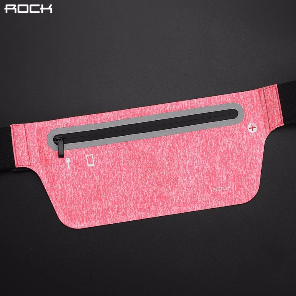 ROCK SPACE กระเป๋าใส่โทรศัพท์คาดเอวสำหรับออกกำลังกาย รุ่น Sports Waist bag (Slim) บางเฉียบ ROCK SPACE กระเป๋าใส่โทรศัพท์คาดเอวสำหรับออกกำลังกาย รุ่น Sports Waist bag (Slim) บางเฉียบ