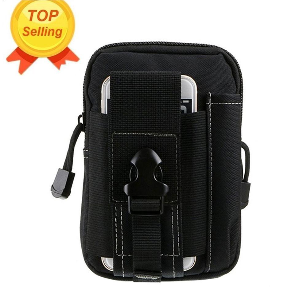 senchen Men's Outdoor Camping Bag Hiking Pouch Military Army Waist Pack With Belt ,Black senchen Men's Outdoor Camping Bag Hiking Pouch Military Army Waist Pack With Belt ,Black