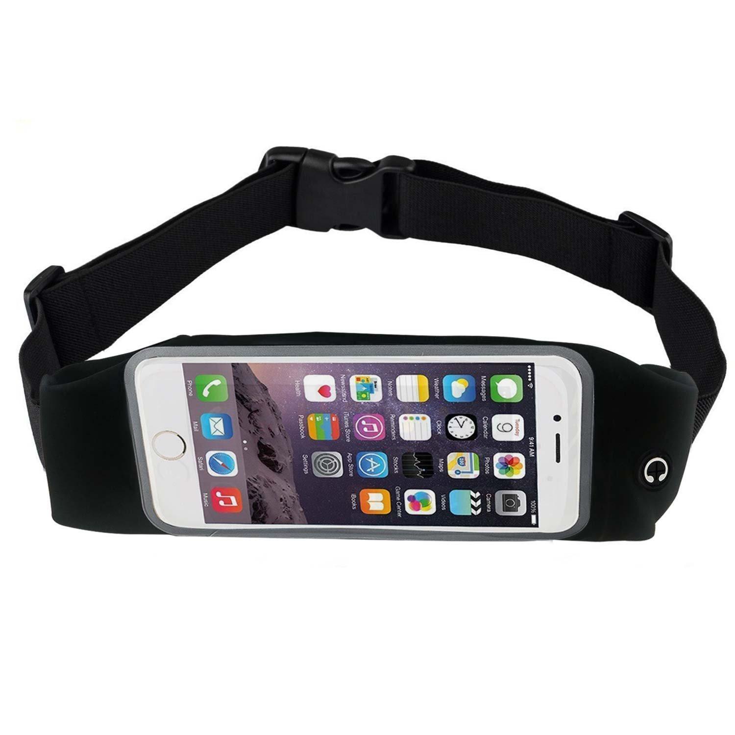 SOBUY 5.5 Inch Screen Cell Phone Waterproof Running Belt Waist Pack Universal Outdoor Sports Workout Fanny Pack With Clear Touch Screen Function For Men Women SOBUY 5.5 Inch Screen Cell Phone Waterproof Running Belt Waist Pack Universal Outdoor Sports Workout Fanny Pack With Clear Touch Screen Function For Men Women