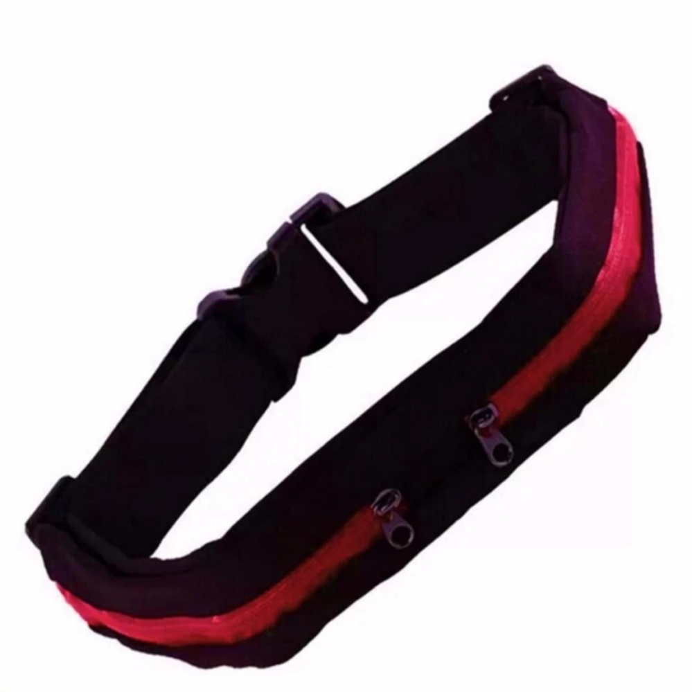 Sport Bag กระเป๋าคาดเอวใส่วิ่งออกกำลังกาย แบบ 2 ช่อง_ Sport Bag กระเป๋าคาดเอวใส่วิ่งออกกำลังกาย แบบ 2 ช่อง_