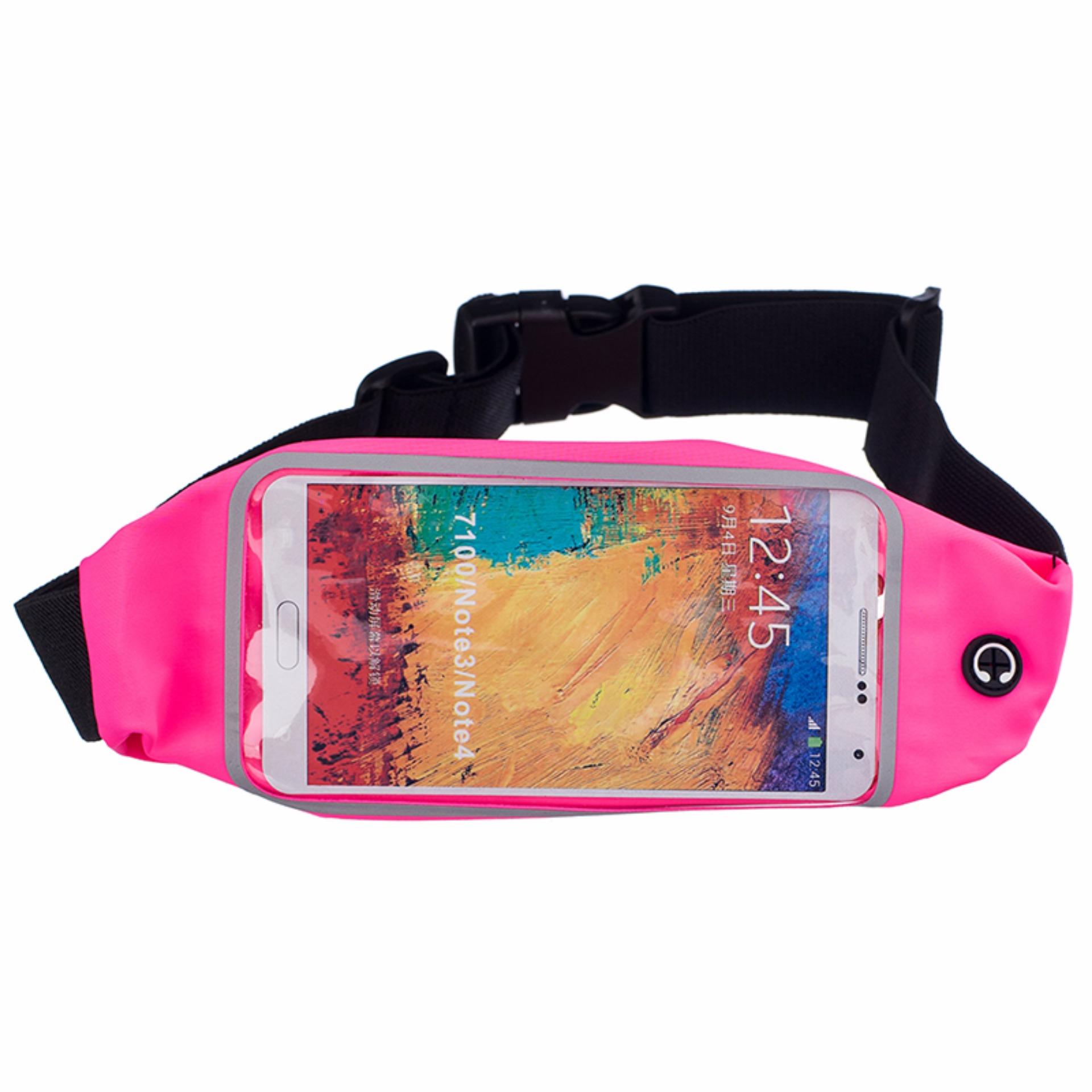 Sport Pouch Belt กระเป๋ากีฬาแบบคาดเอวใส่โทรศัพท์มือถือกันน้ำได้ หน้าจอ 5.5 นิ้ว สีดำ Sport Pouch Belt กระเป๋ากีฬาแบบคาดเอวใส่โทรศัพท์มือถือกันน้ำได้ หน้าจอ 5.5 นิ้ว สีดำ
