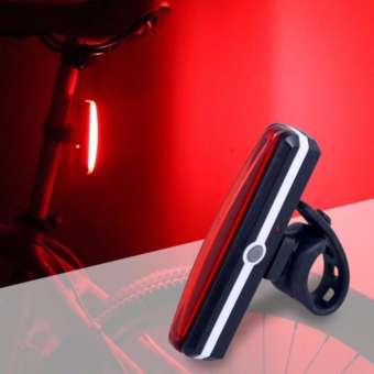 SUPER D SHOP ไฟท้ายจักรยานRPL-2266ชาร์จUSB ไฟสีแดงLED SUPER D SHOP ไฟท้ายจักรยานRPL-2266ชาร์จUSB ไฟสีแดงLED