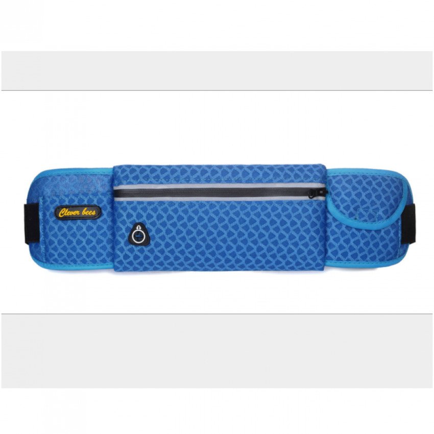 TF Running Belts Net cloth Phone Bag Riding pocket Multifunctional sports Wallet The single shoulder bag Fishing pockets (Blue) - intl TF Running Belts Net cloth Phone Bag Riding pocket Multifunctional sports Wallet The single shoulder bag Fishing pockets (Blue) - intl