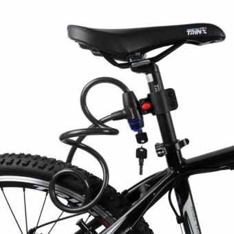 TONYON BIKE BICYCLE SECURITY LOCK สลิงล๊อคจักรยาน มอเตอร์ไซด์ บ้าน ใช้กุญแจแบบแบนขันคลายล๊อค TY-588E
