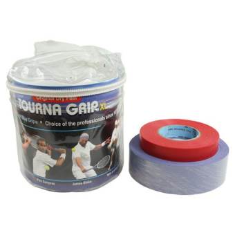 TOURNA GRIP กริปพันด้ามเทนนิสและแบด แบบแห้ง Blue- Tour Travel Pouch, 30 XL grips per pouch TOUR-30XL Tennis & Badminton
