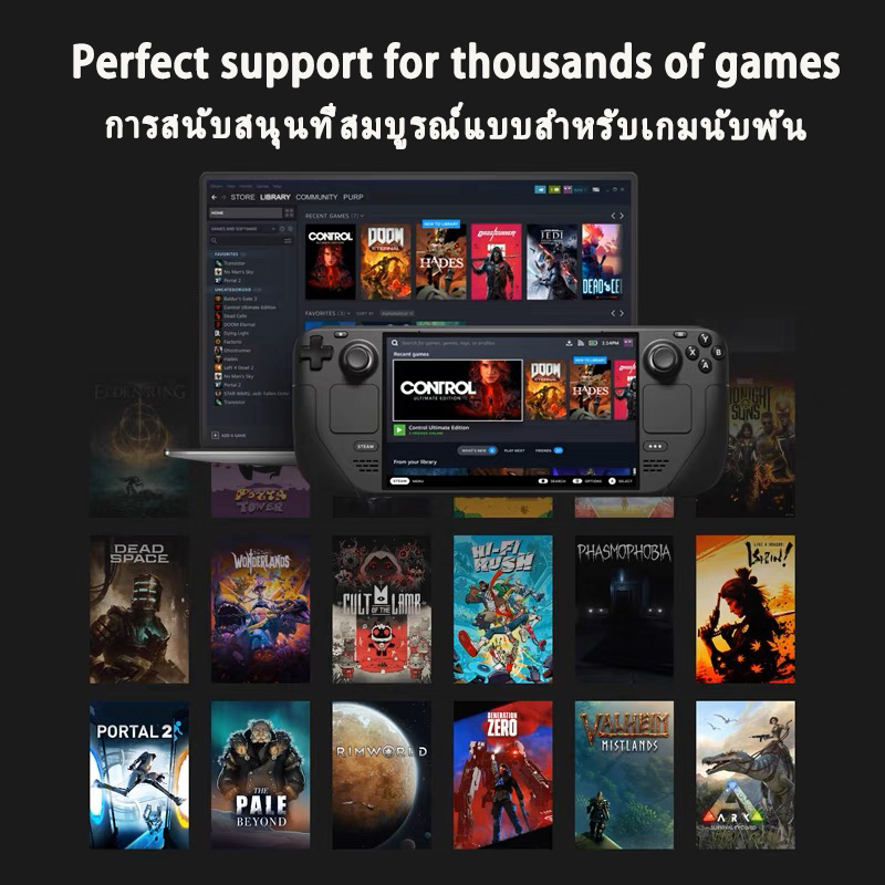 Steam Deck Game Console Multifunctional Handheld Game Console