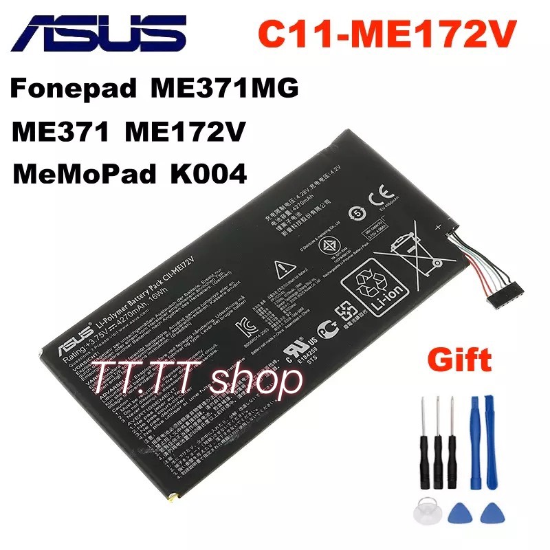 แบตเตอร แท Asus FonePad 7 Me372CG K00E C11P1310 3950mAh ราน TT TT