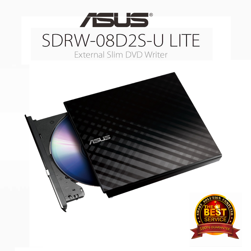 Asus External Slim DVD Drive รน SDRW 08D2S U LITE Black Smart