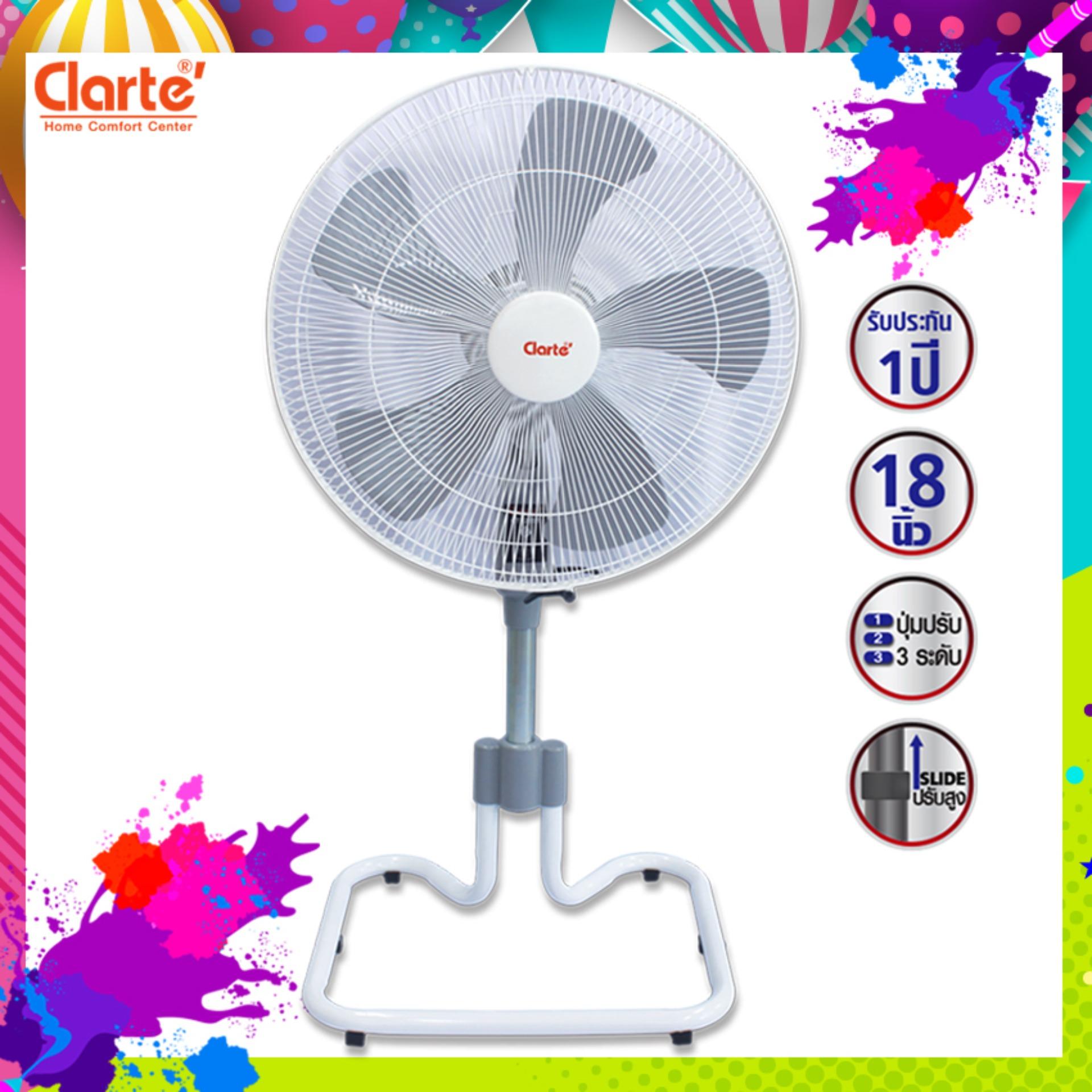 Clarte' พัดลมตั้งพื้น รุ่น CT828ST Clarte' พัดลมตั้งพื้น รุ่น CT828ST