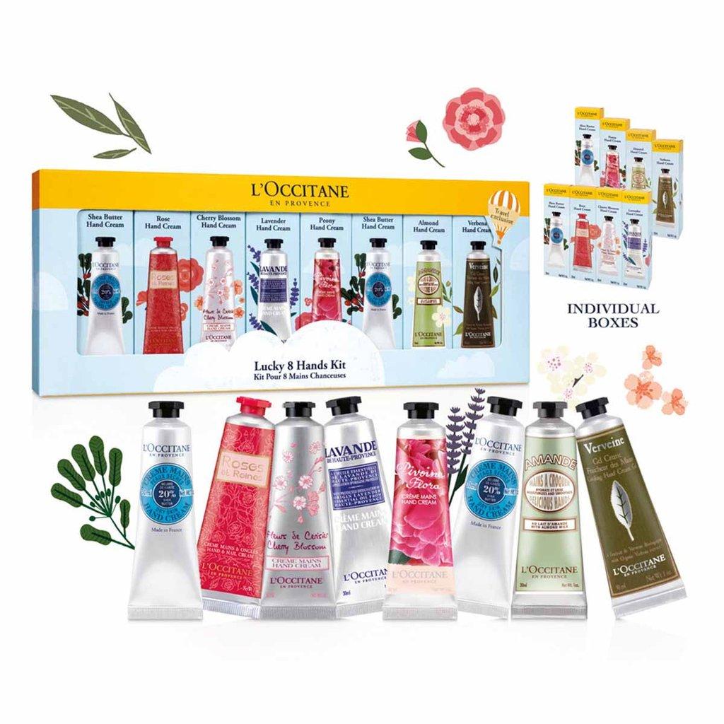 L'Occitane en Provence Collection เซตบำรุงมือ 8 หลอด