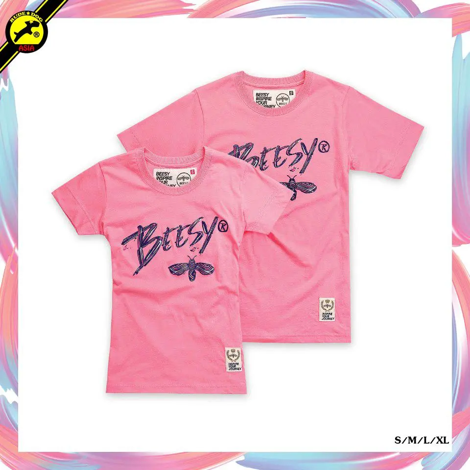 Beesy T-shirt เสื้อยืด รุ่น JELLY BEE (ผู้ชาย) แฟชั่น คอกลม ลายสกรีน ผ้าฝ้าย cotton ฟอกนุ่ม ไซส์ S M L XL