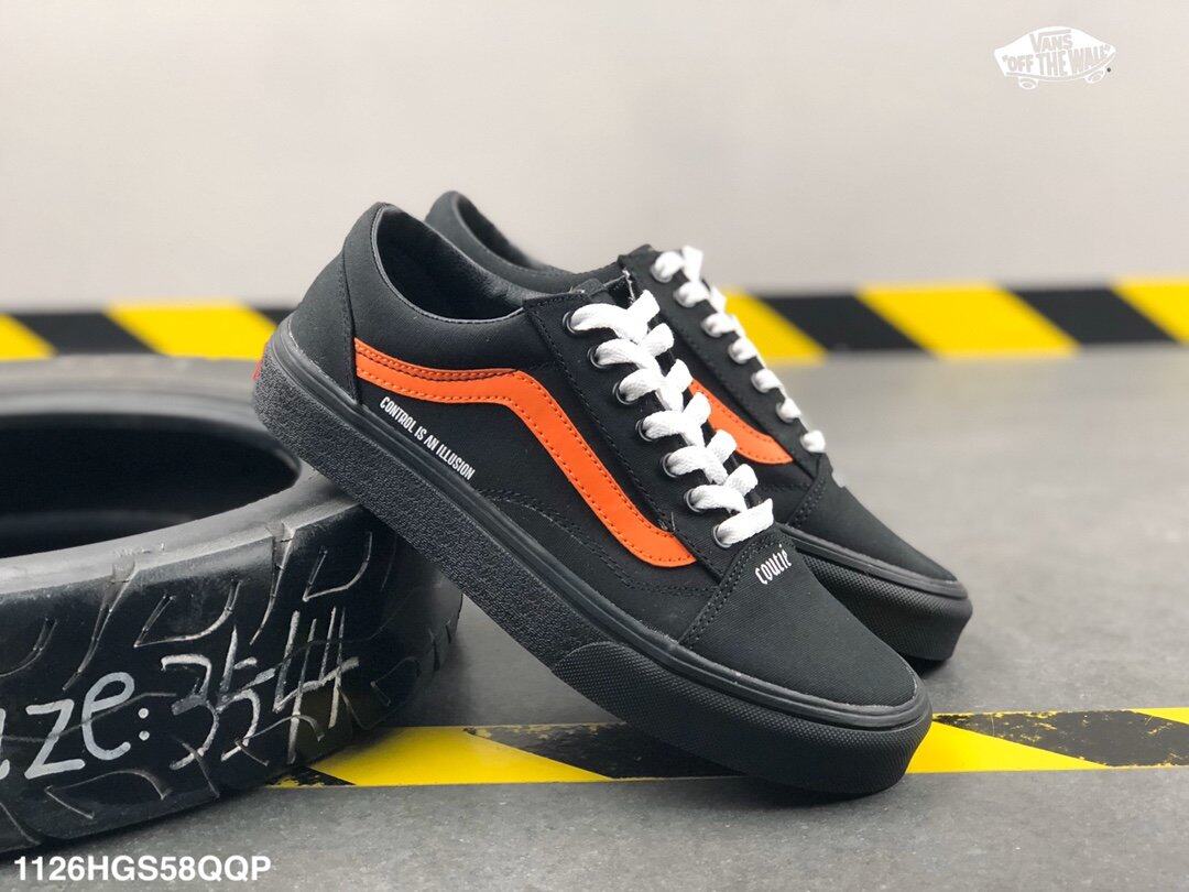 x vans old skool control is an illusion