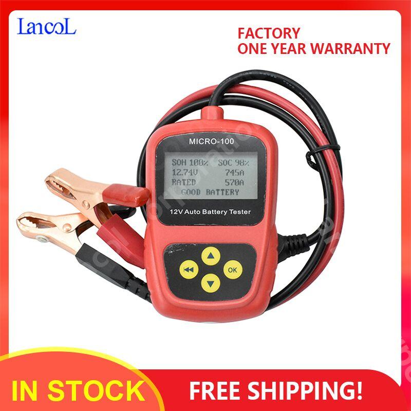 โปรโมชน Lancol Micro 100 Accurate Vehicle Car Battery Tester Lead