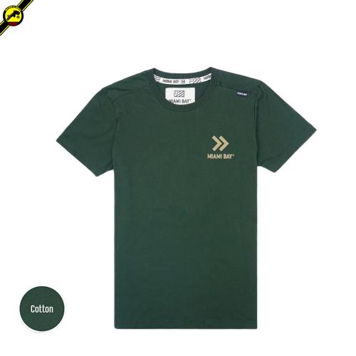 Miamibay T-shirt เสื้อยืด รุ่น Mini Arrow แฟชั่น คอกลม ลายสกรีน ผ้า Polyester Cotton ฟอกนุ่ม ไซส์ S M L XL