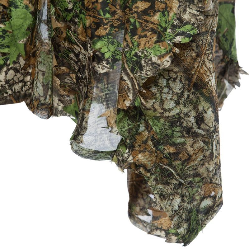 คลงสนคาพรอม Camo 3D Leaf เสอคลม Yowie Ghillie Breathable เปด