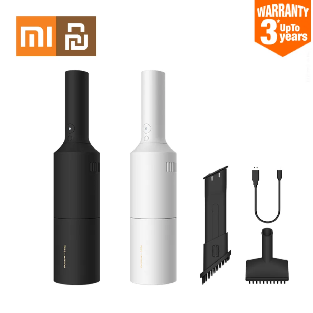 2020 New XIAOMI MIJIA เครื่องดูดฝุ่น SHUNZAO Z1-Pro Portable Handheld Vacuum Cleaner 15500PA Cyclone Suction Home Car Wireless Dust Catcher