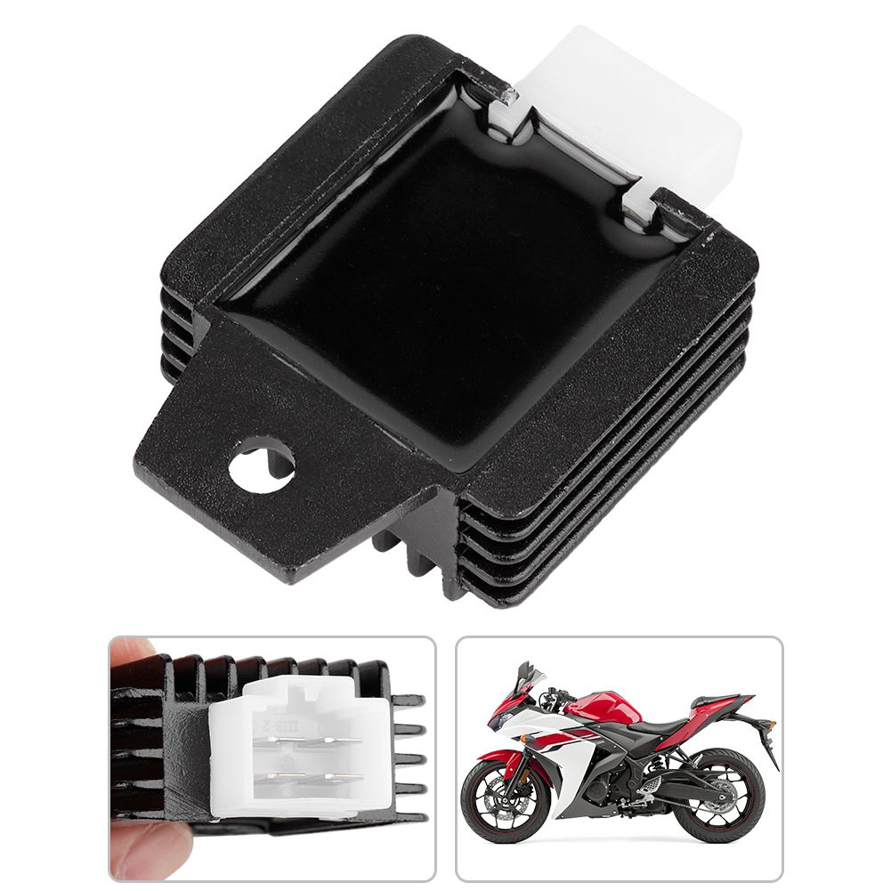 ราคาแปลกใจAluminum Alloy Voltage Regulator Rectifier Fit for GY6 50cc