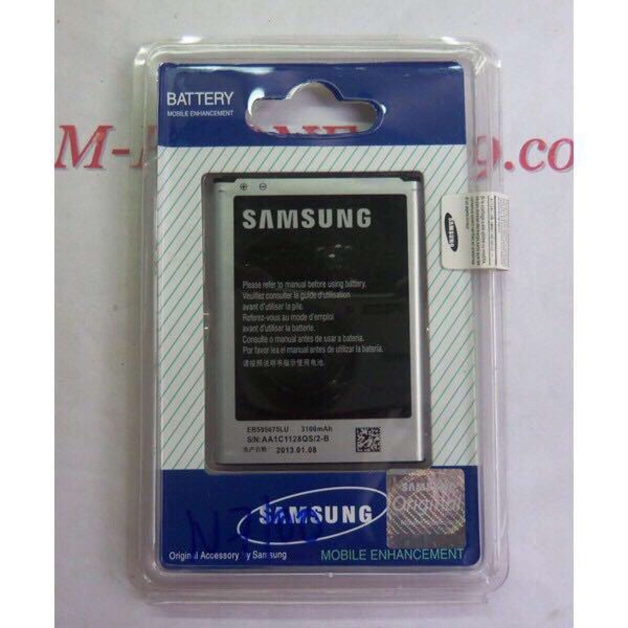 ของแท แบต Samsung Galaxy Note2 N7100 N7105 Samsung Battery 3 8V