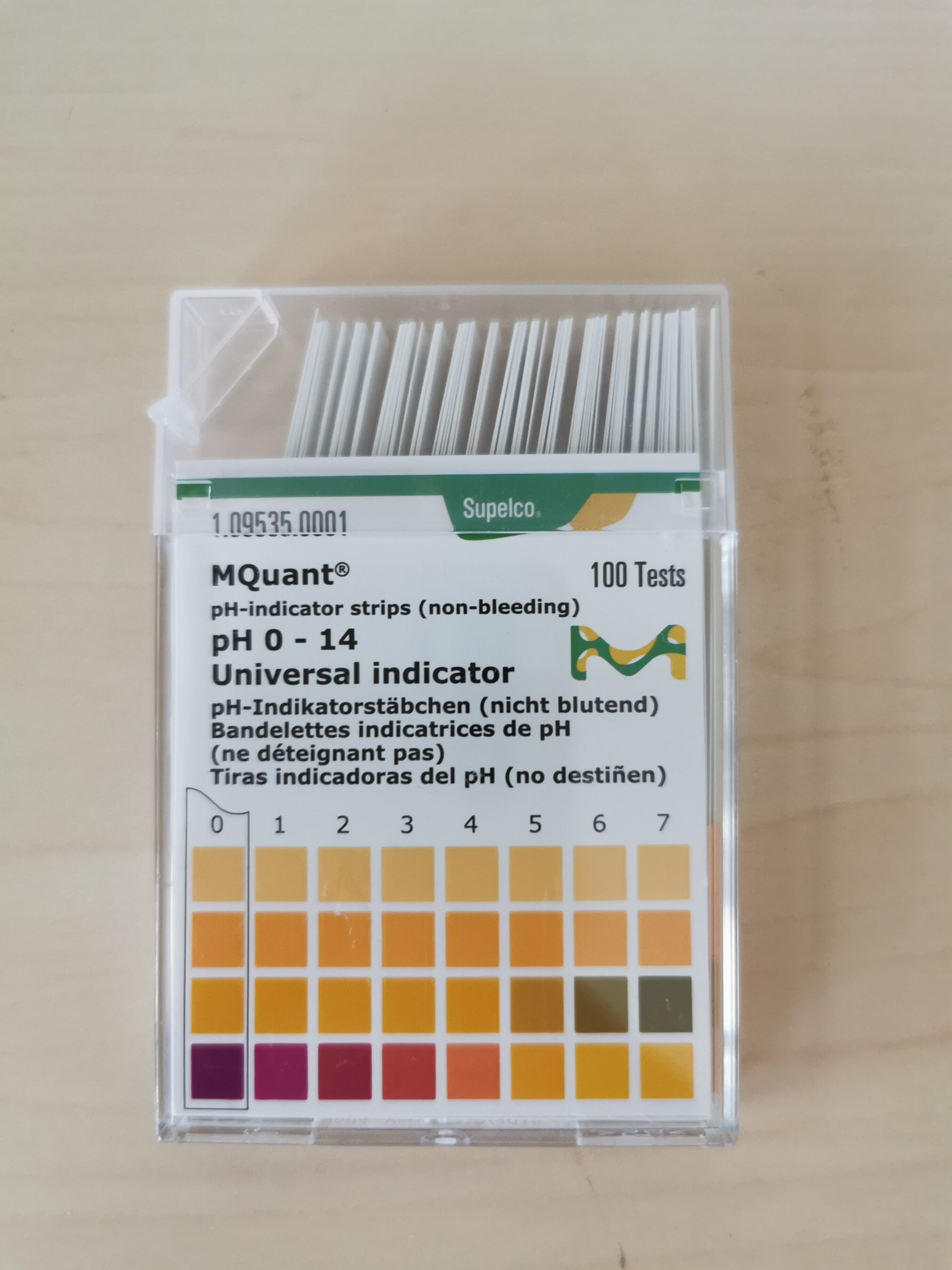 Ph Indicator Strip Merck