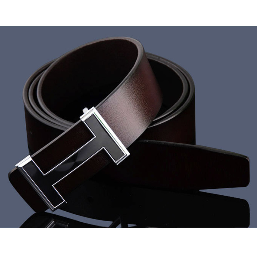 120ซม (± 5CM) คนใหม่สไตล์เกาหลีเข็มขัดเข็มขัดหนังวัวจดหมาย MBT 209
แบบ 2 กาแฟ