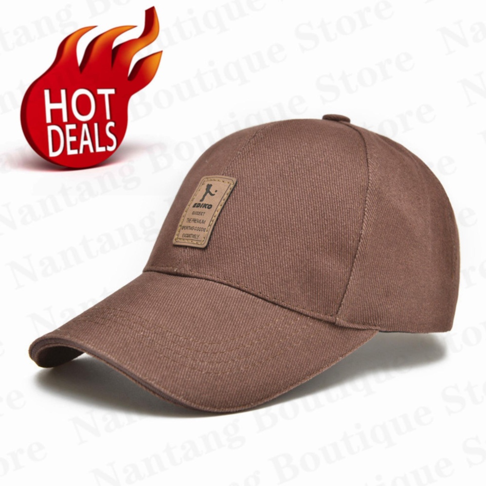 EDIK นิวแฟชั่นหมวกเบสบอลกีฬา 2559 เพศ Snapbackกอล์ฟหมวกแข็งสำหรับคนกระดูก (ขาว)