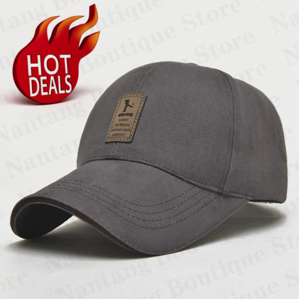 EDIK นิวแฟชั่นหมวกเบสบอลกีฬา 2559 เพศ Snapbackกอล์ฟหมวกแข็งสำหรับคนกระดูก (ขาว)