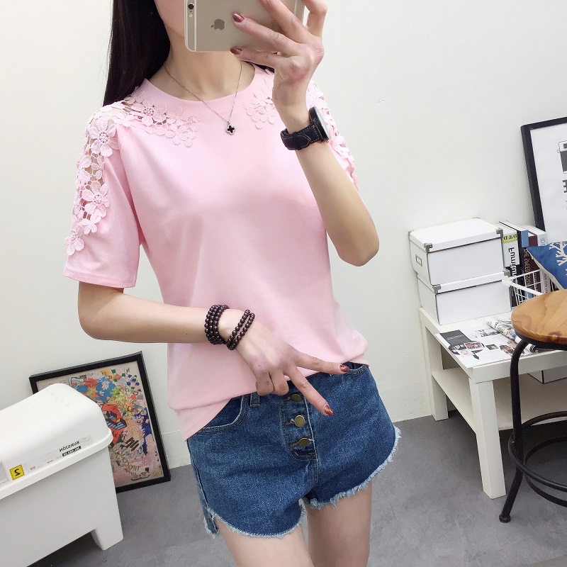 ชุดกระโปรงผู้หญิง แขนลูกไม้ ผ้าฝ้ายลินิน ยาวกลาง ไซส์ใหญ่ (557 * * * * * * * สีดำ) (557 * * * * * * * สีดำ)