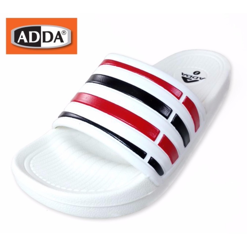 ADDA 32B07 เด็กสตรีบุรุษลายรองเท้าแตะฤดูร้อนชายหาดสบาย ๆ เดินรองเท้าที่ทันสมัยเปิดนิ้วเท้า