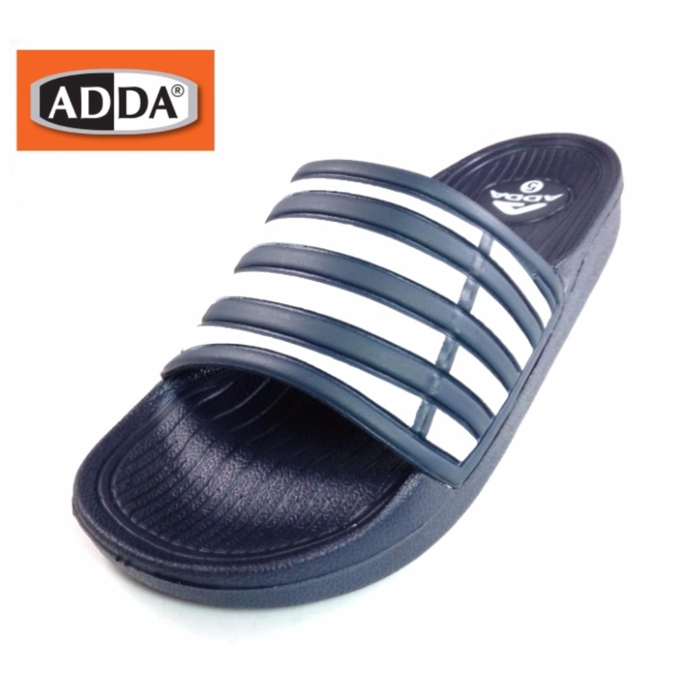 ADDA 32B07 เด็กสตรีบุรุษลายรองเท้าแตะฤดูร้อนชายหาดสบาย ๆ เดินรองเท้าที่ทันสมัยเปิดนิ้วเท้า