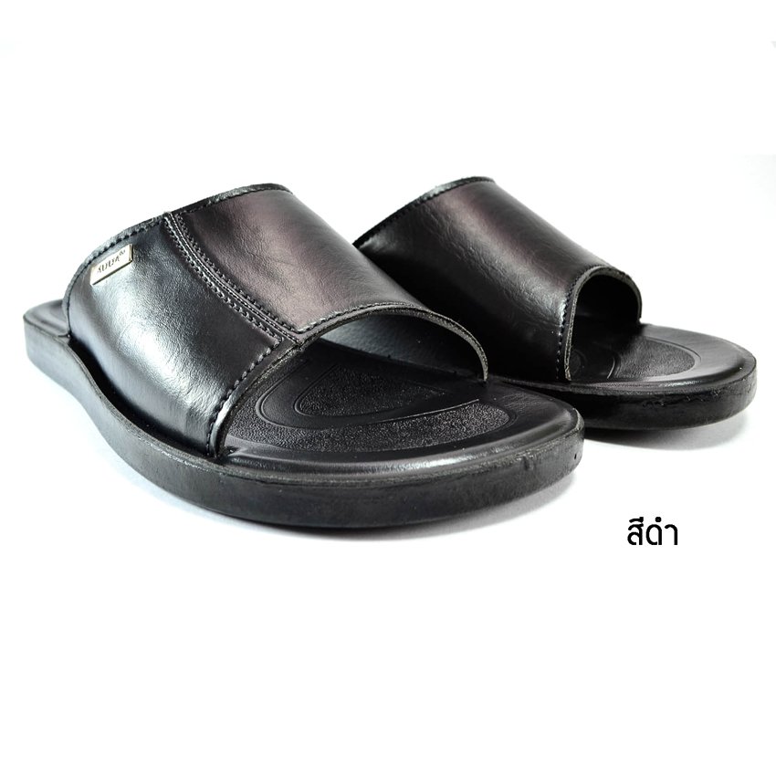 ADDA Pu รองเท้าแตะ7Q04 แอดด๊า ผู้ชาย สีดำไซส์ 40-45 ADDA Pu รองเท้าแตะ7Q04 แอดด๊า ผู้ชาย สีดำไซส์ 40-45