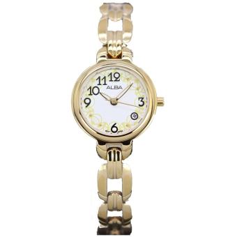 ALBA modern ladies นาฬิกาข้อมือผู้หญิง สีทอง สายสแตนเลสสตีล รุ่น AH7A58X1 ALBA modern ladies นาฬิกาข้อมือผู้หญิง สีทอง สายสแตนเลสสตีล รุ่น AH7A58X1