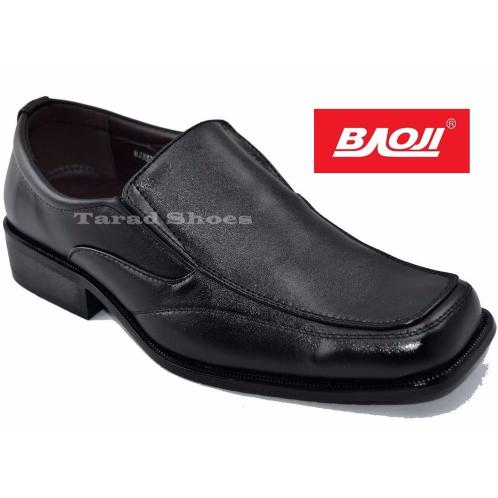 Baoji รองเท้าคัทชูชาย Baoji รุ่น BJ3375 (สีดำ)