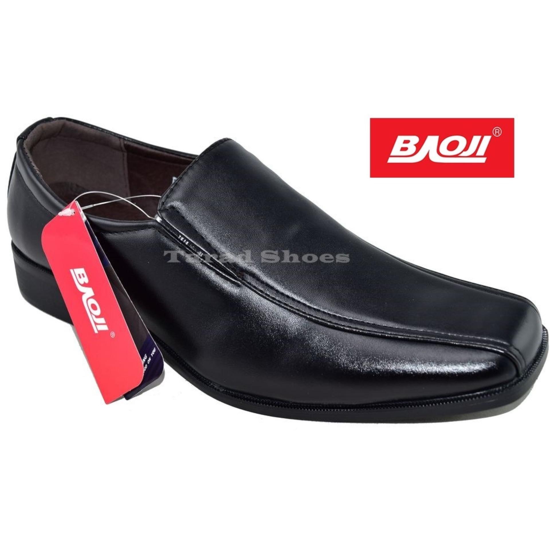 BAOJI รองเท้าหนังผู้ชาย BAOJI รุ่น BJ3451(Black)