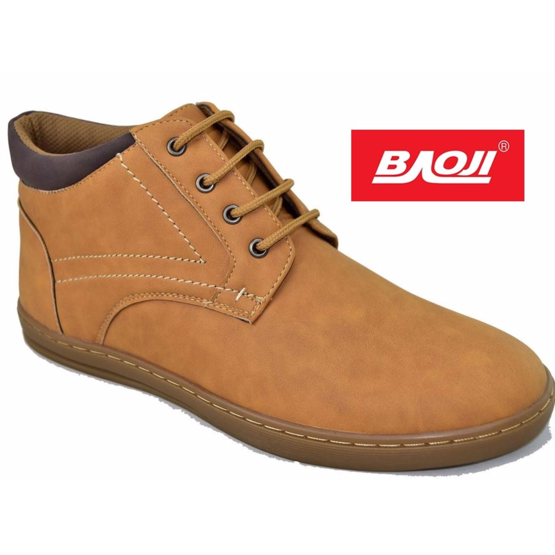 Baoji รองเท้าผ้าใบผู้ชายหุ้มข้อ BAOJI รุ่น BK3026