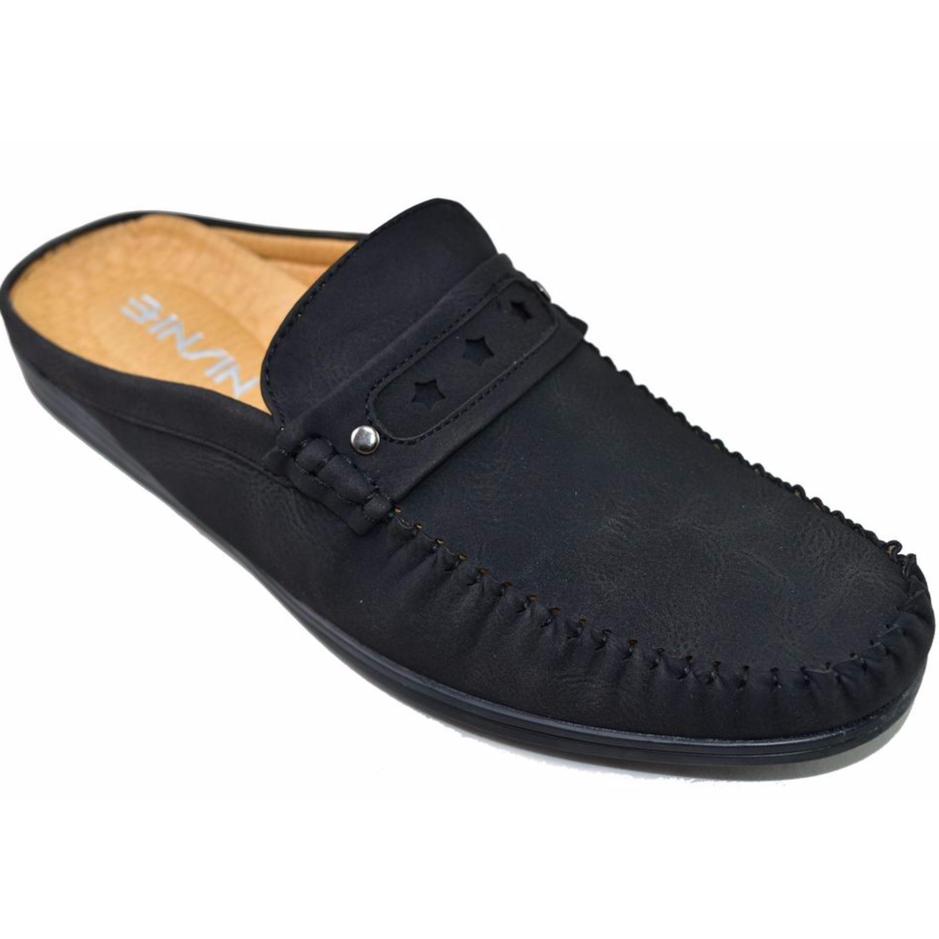 BINSIN รองเท้าหนังแบบสวมผู้ชาย BINSIN รุ่น M5412