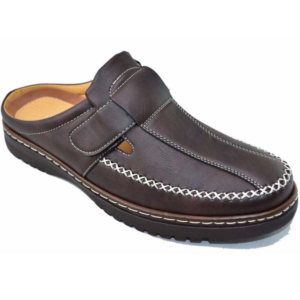 BINSIN รองเท้าหนังแบบสวมผู้ชาย BINSIN รุ่นM5302 (Black)