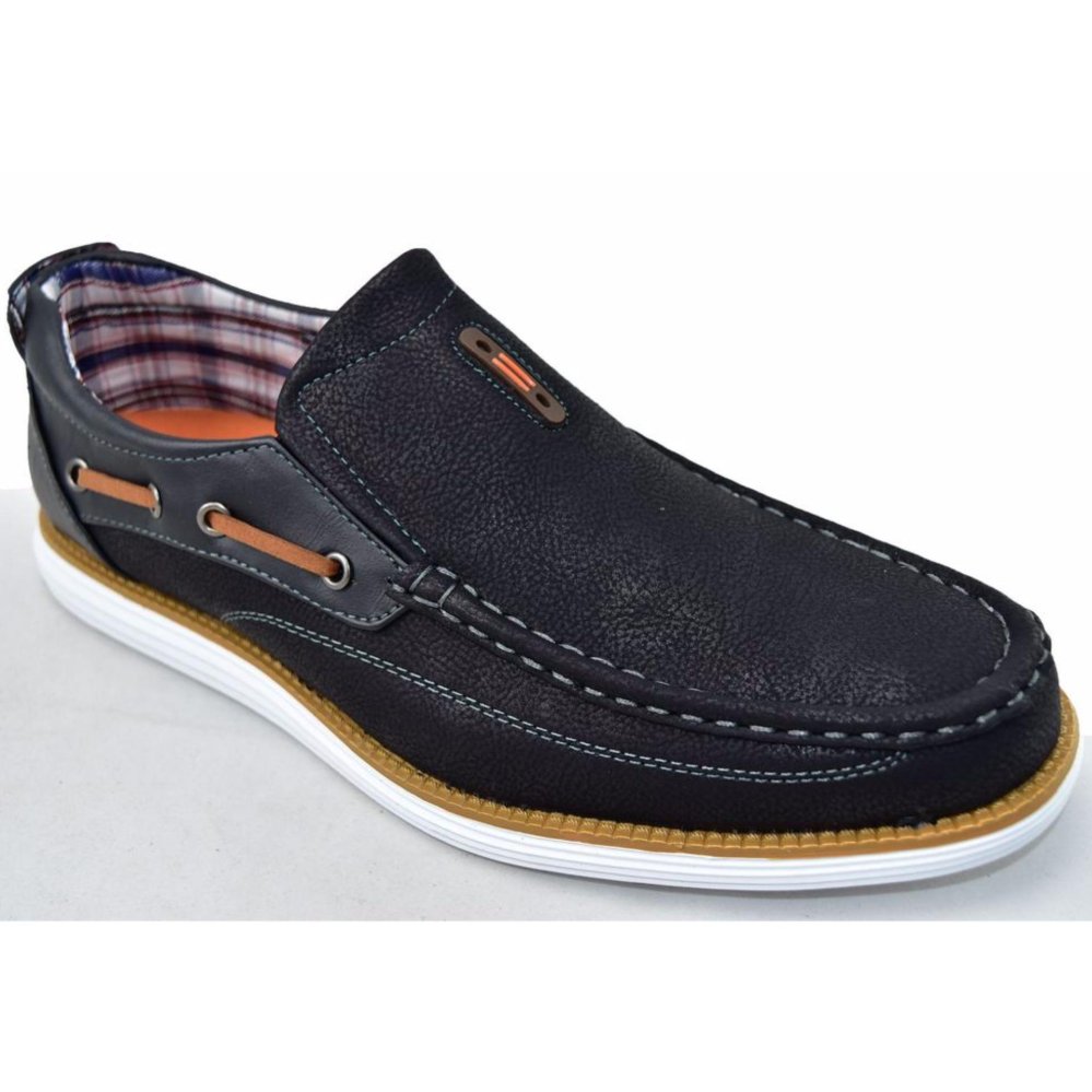 BINSIN รองเท้าหนังแบบสวมผู้ชาย BINSIN รุ่น M5364(Black) BINSIN รองเท้าหนังแบบสวมผู้ชาย BINSIN รุ่น M5364(Black)