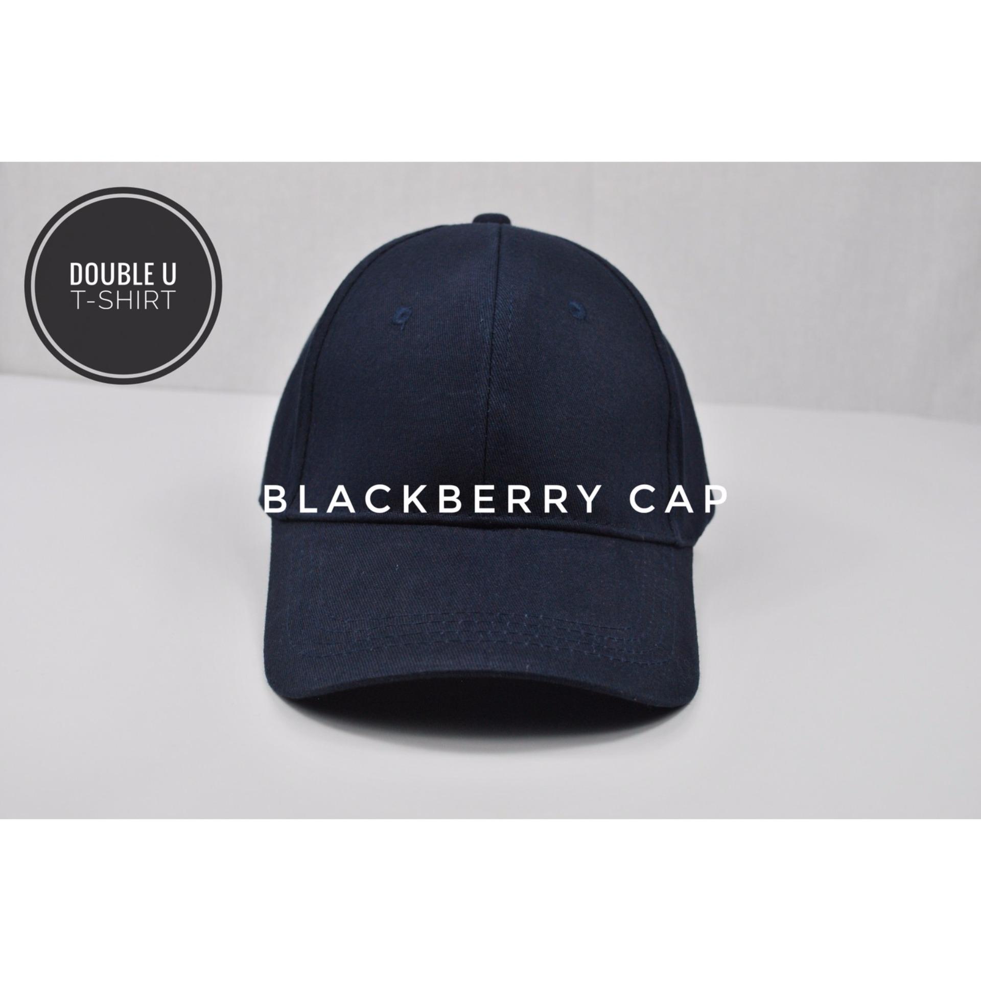 หมวกสีพื้น Blackberry Cap (สีน้ำเงินเข้ม)