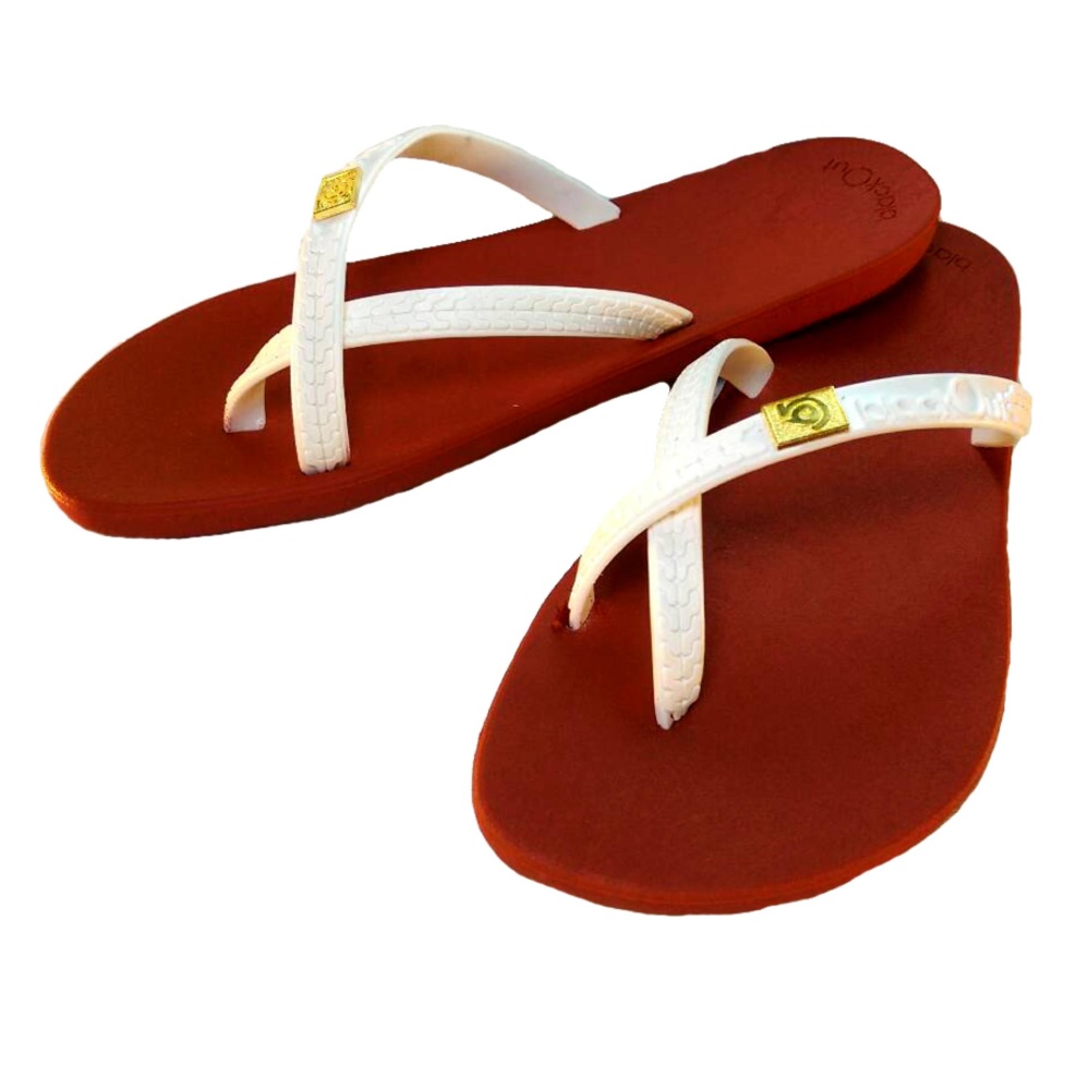 Blackout bo1003- toe loop- RED/WHITE Blackout bo1003- toe loop- RED/WHITE