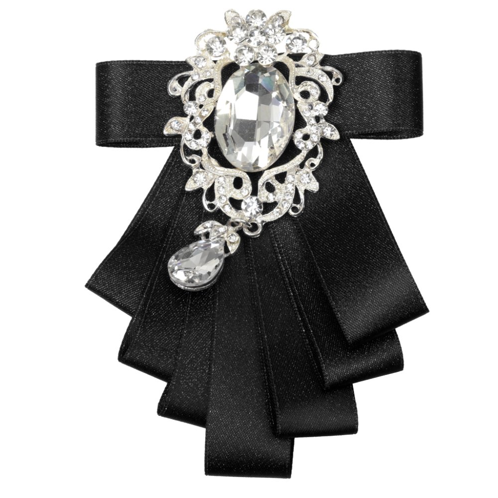 BolehDeals ผู้ชายเจ้าบ่าวหูกระต่ายเต้นรำงานปาร์ตี้แต่งงานริบบิ้น Diamand Neckwear Apricot - INTL BolehDeals ผู้ชายเจ้าบ่าวหูกระต่ายเต้นรำงานปาร์ตี้แต่งงานริบบิ้น Diamand Neckwear Apricot - INTL