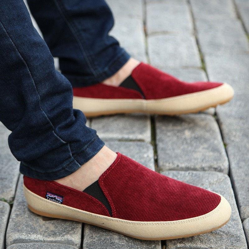 Britsh รองเท้าผ้าใบลำลองสำหรับผู้ชายลื่นบนคนขี้เกียจ MOCCASIN Zapato หายใจรองเท้าสีเขียว - นานาชาติ Britsh รองเท้าผ้าใบลำลองสำหรับผู้ชายลื่นบนคนขี้เกียจ MOCCASIN Zapato หายใจรองเท้าสีเขียว - นานาชาติ