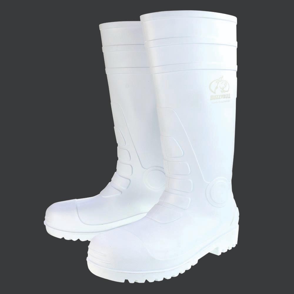 BUZZY BULL WHITE BOOT 38 cm รองเท้าบูท สีขาว สำหรับงานโรงงานอาหาร BUZZY BULL WHITE BOOT 38 cm รองเท้าบูท สีขาว สำหรับงานโรงงานอาหาร