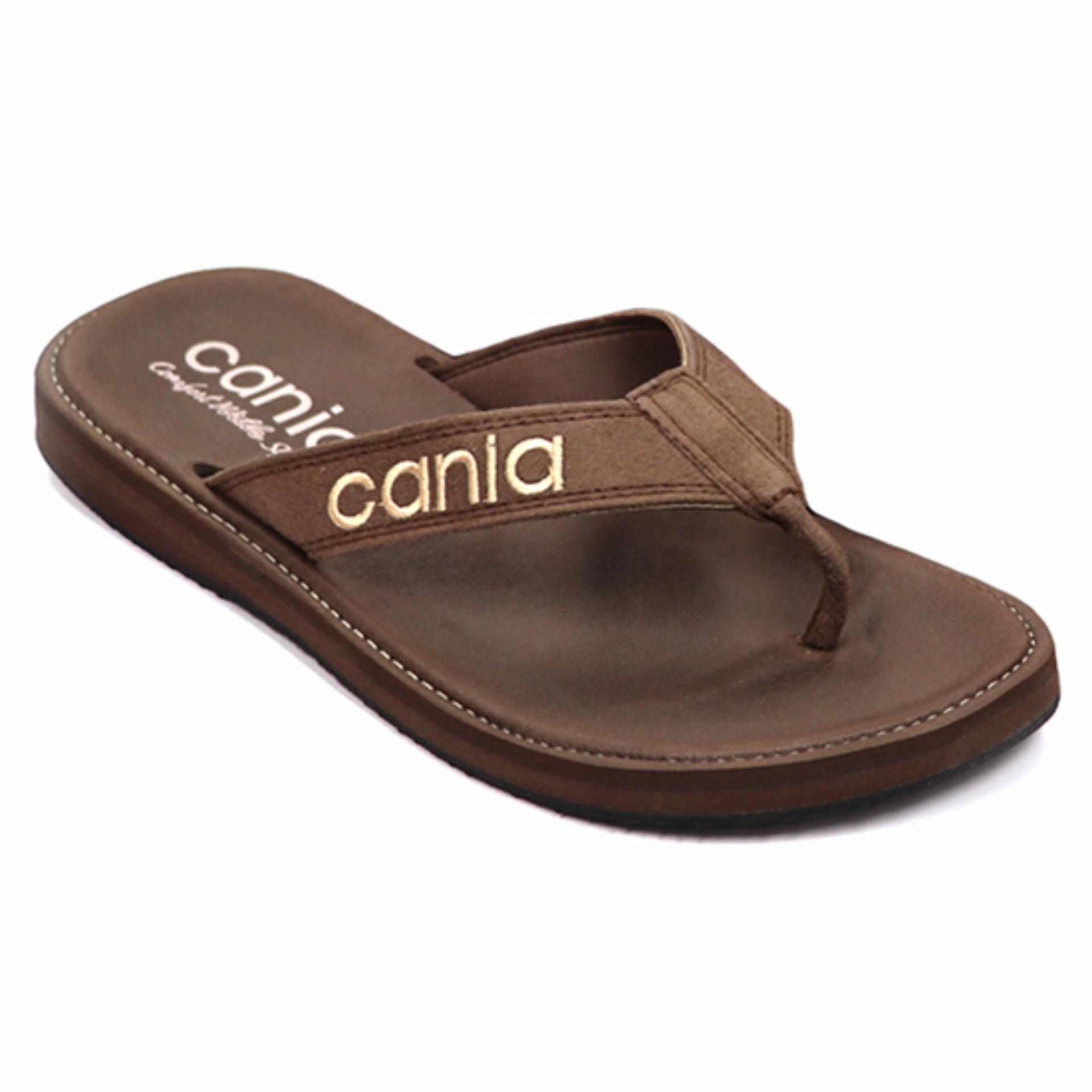 CANIA รองเท้าแตะลำลอง รุ่น CM11266 - สีน้ำตาลเข้ม CANIA รองเท้าแตะลำลอง รุ่น CM11266 - สีน้ำตาลเข้ม