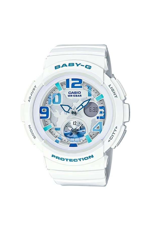 Casio Baby-G นาฬิกาข้อมือผู้หญิง สีดำ สายเรซิ่น รุ่น BGA-190-1B Casio Baby-G นาฬิกาข้อมือผู้หญิง สีดำ สายเรซิ่น รุ่น BGA-190-1B