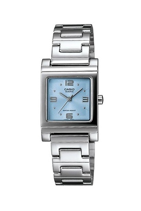 Casio นาฬิกาผู้หญิง สีเงิน สายสแตนเลส รุ่น LTP-1237D-4A2DF