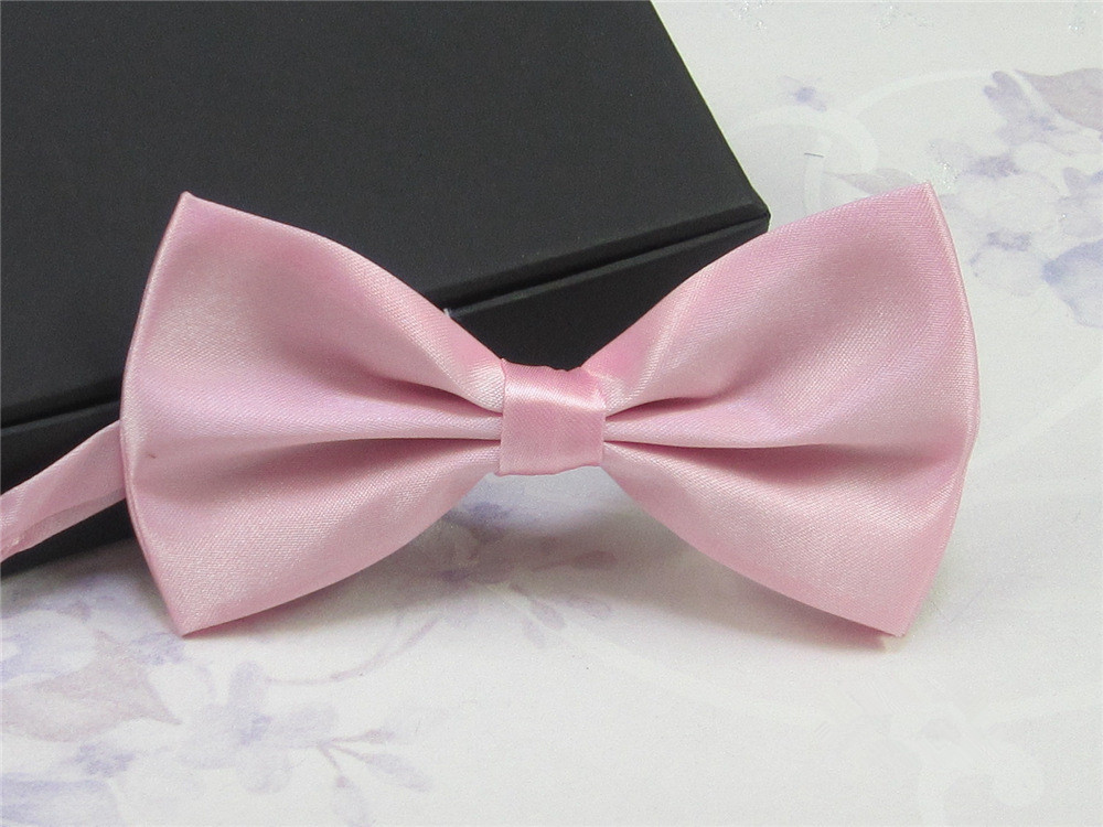 แฟชั่นคลาสสิกผู้ชายชุดทักซิโดงานแต่งงาน Bowtie เนคไทผูกโบว์ปรับได้ Solid Multi - สี - INTL