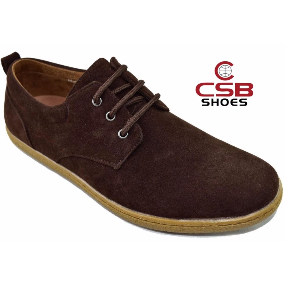 CSB รองเท้าหนังผู้ชาย CSB รุ่น CM283 (สีน้ำตาล)