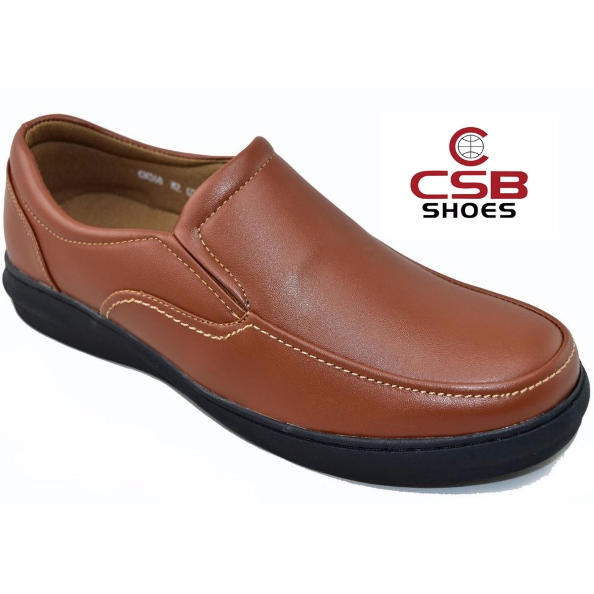CSB รองเท้าคัทชูชาย CSB รุ่น CM368 (สีขาว)