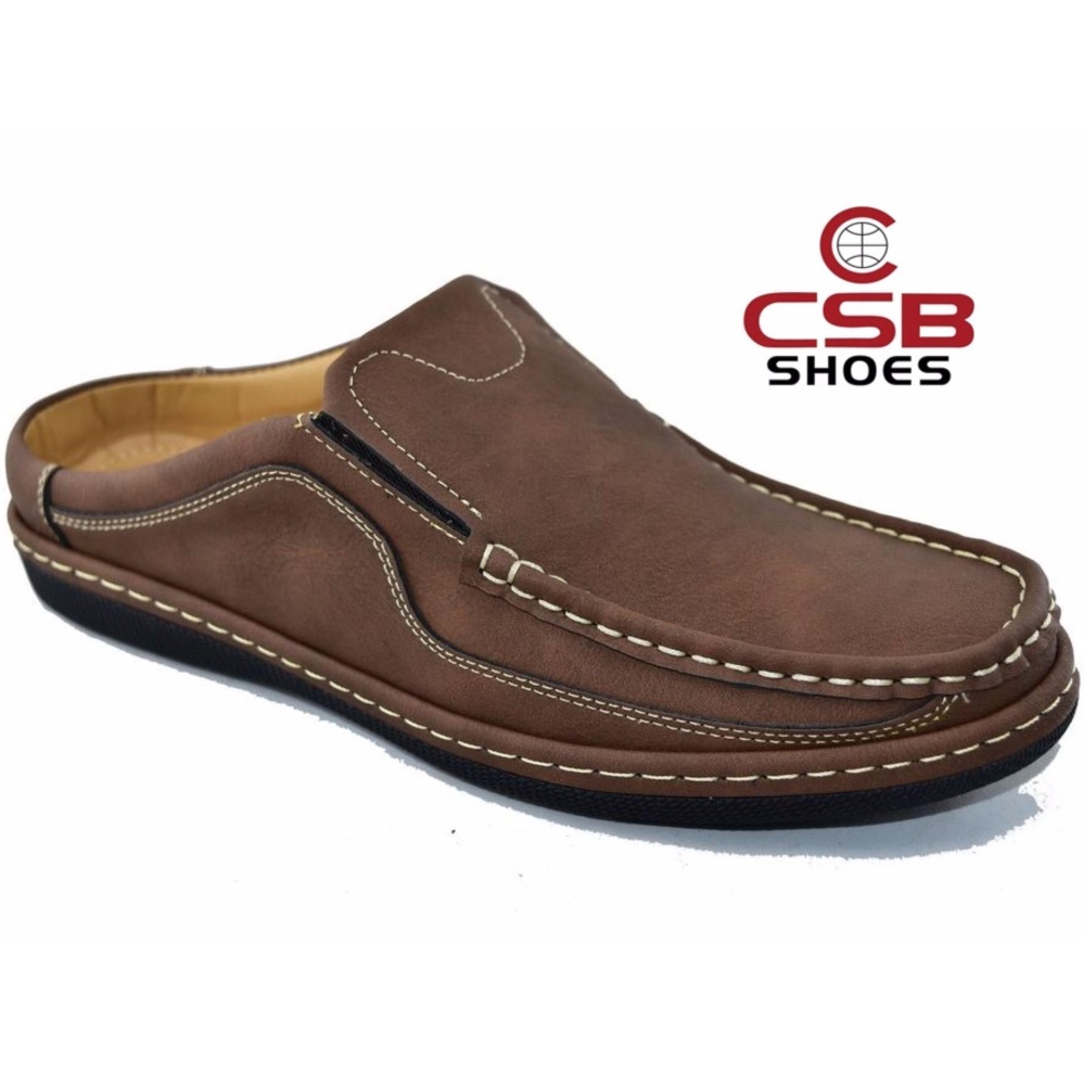CSB รองเท้าหนังผู้ชาย CSB รุ่น CM444(สีน้ำตาล) CSB รองเท้าหนังผู้ชาย CSB รุ่น CM444(สีน้ำตาล)